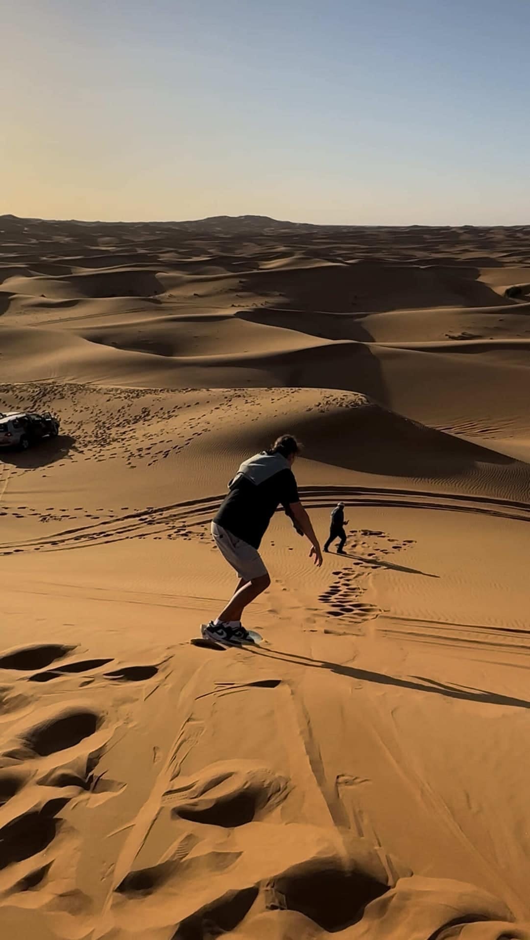 Sandboarding, das kostenlose Vergnügen