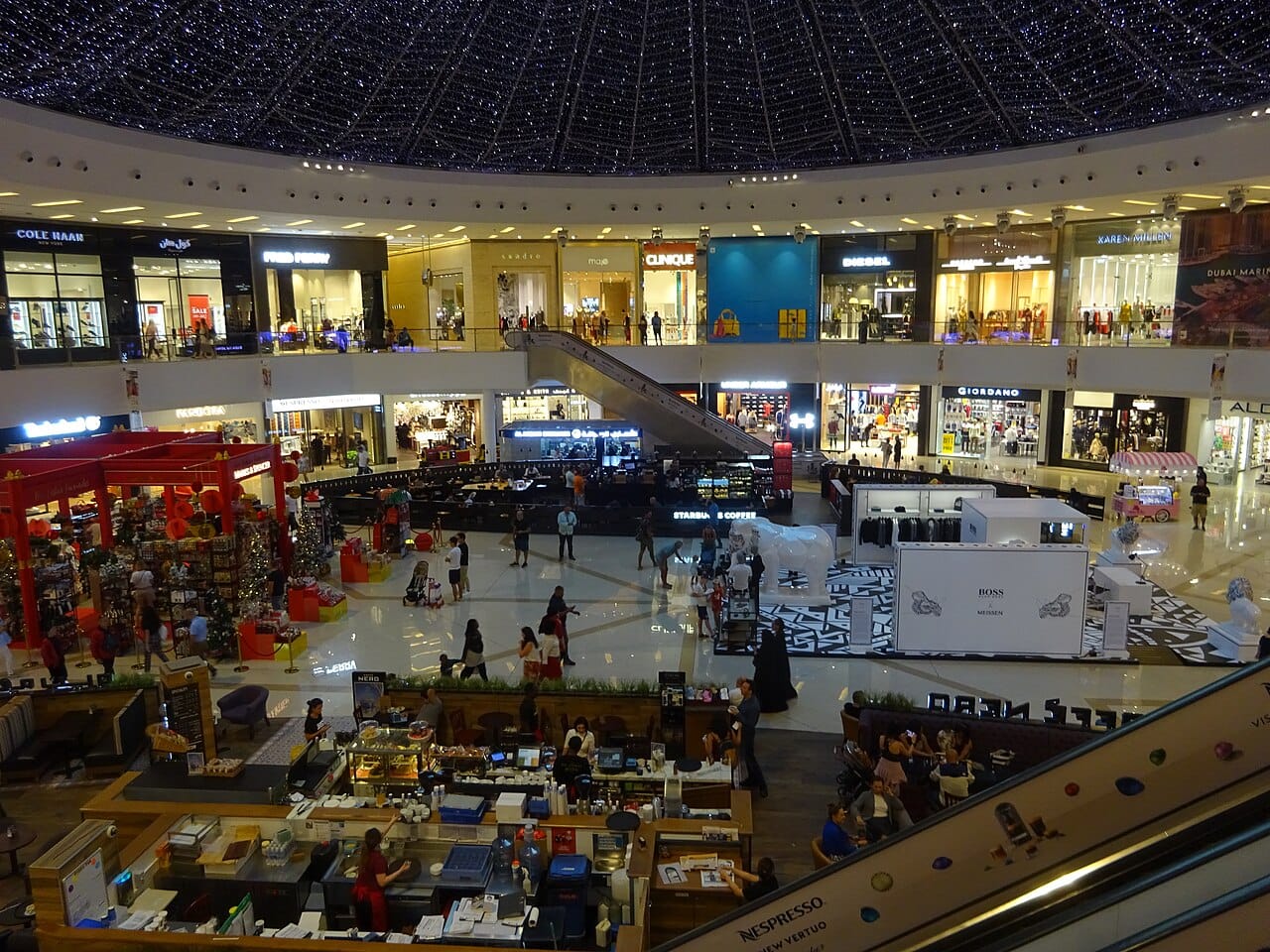 Centre commercial Dubai Marina Mall et Pier 7
