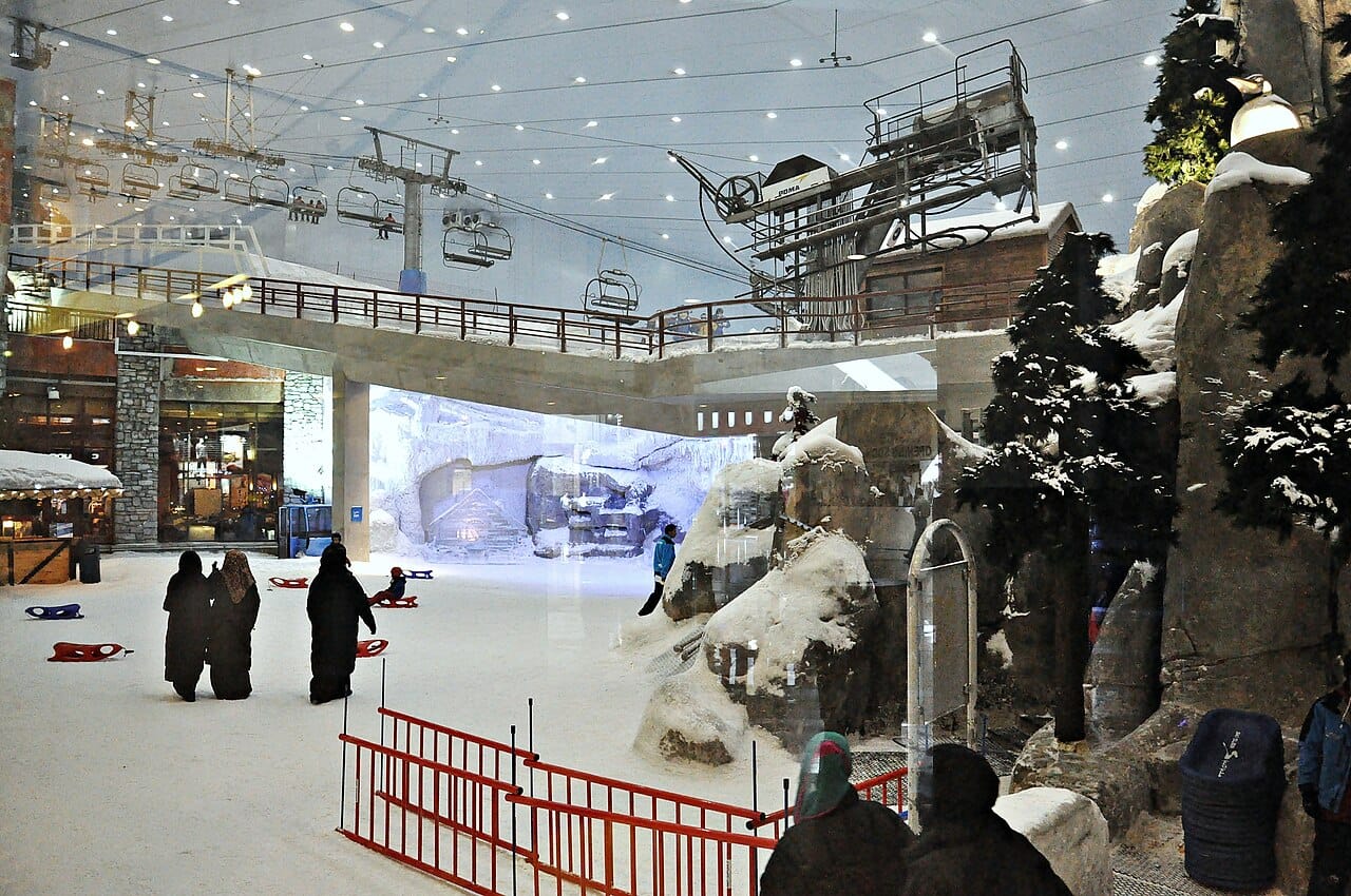 Días interiores: centros comerciales, nieve y museos