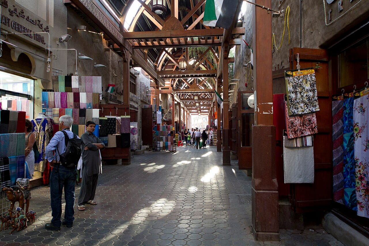 Das alte Dubai und die Souks