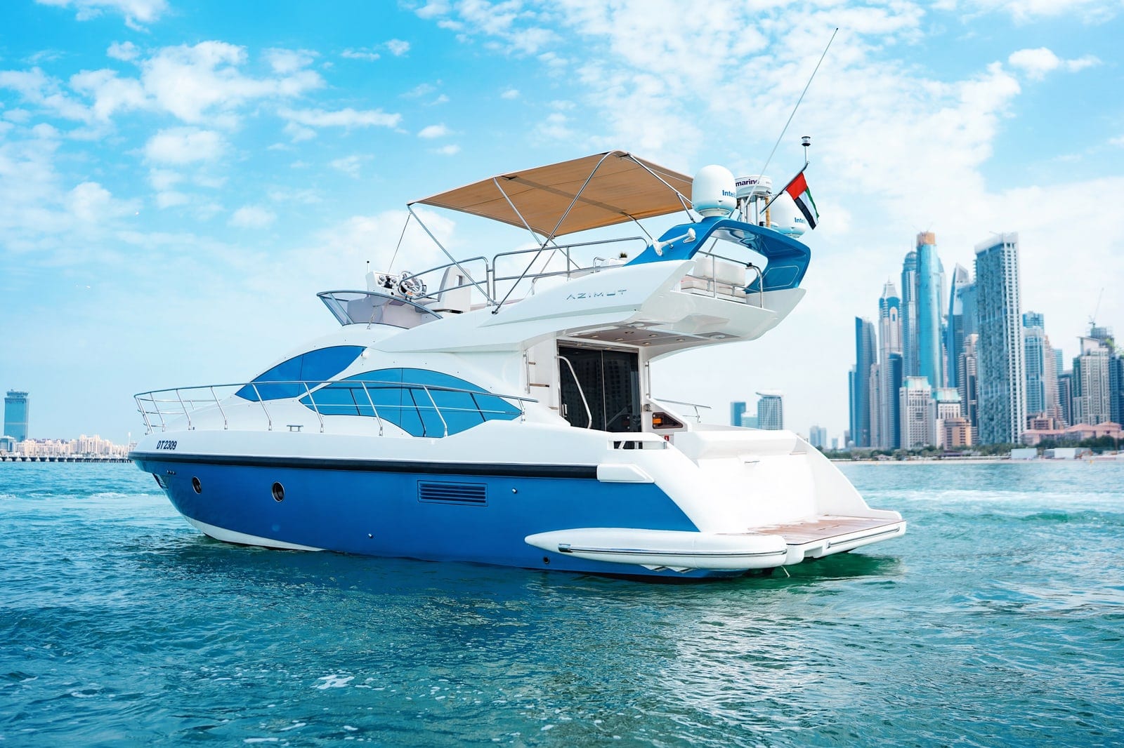 Blessed, 50 ft Yacht für bis zu 12 Gäste, Dubai Marina